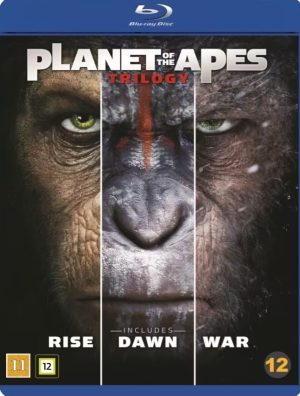 APINOIDEN PLANEETTA - PLANET OF THE APES BOX (2011-2017) (3 disc) - Blu-ray